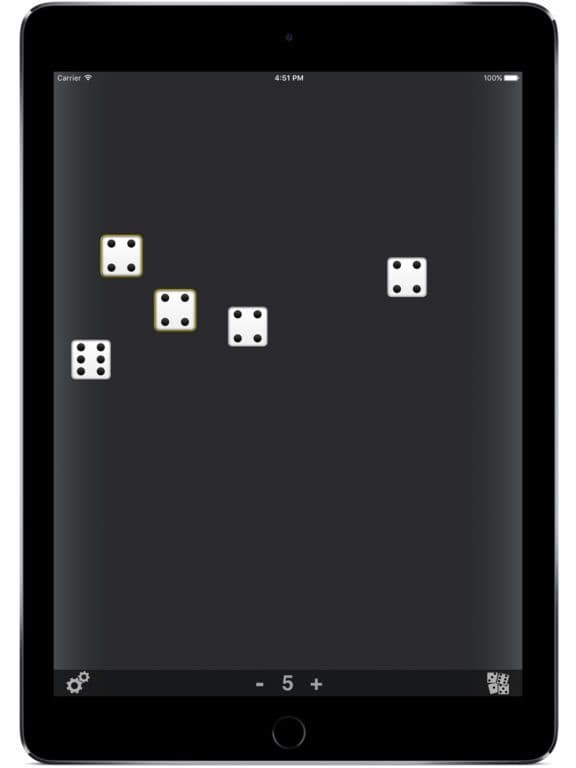 Dice.