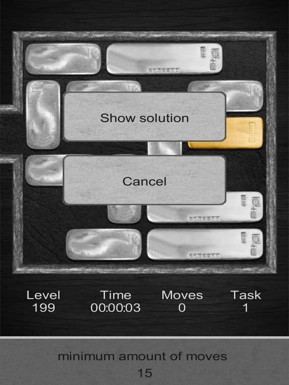 Unblock the gold bar Unlock it screenshot 4