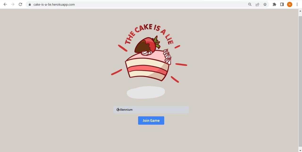 The Cake is a Lie (onewebdev) screenshot 3