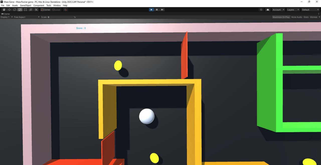Maze Game (itch) (Aditya Mishra)