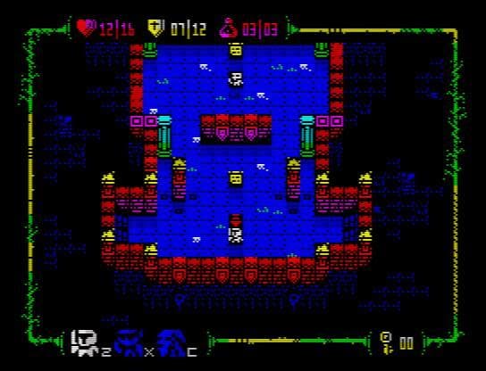 Tiny Dungeons (ZX Spectrum) screenshot 3