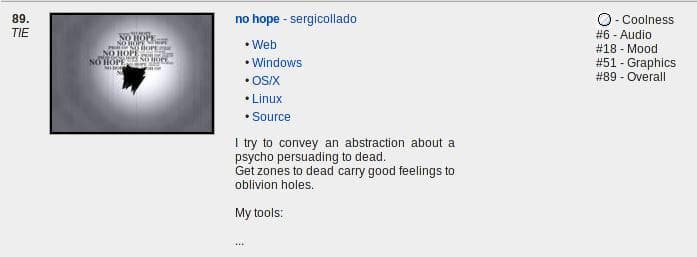 No hope (Sergi Collado) screenshot 2