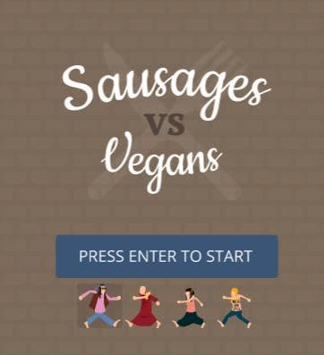 Sausages VS Vegans