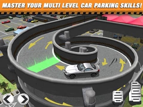 Multi Level 2 Car Parking Simulator Game - Real Life Driving Test Run Sim Racing Games screenshot 6