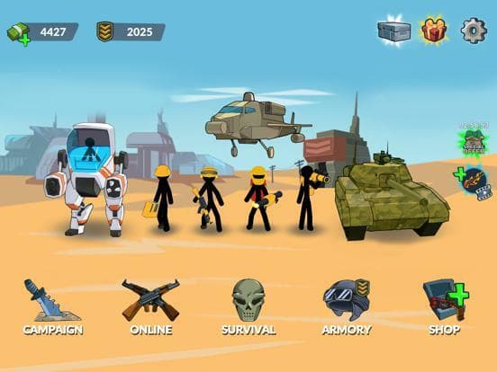 Stickman World War screenshot 2