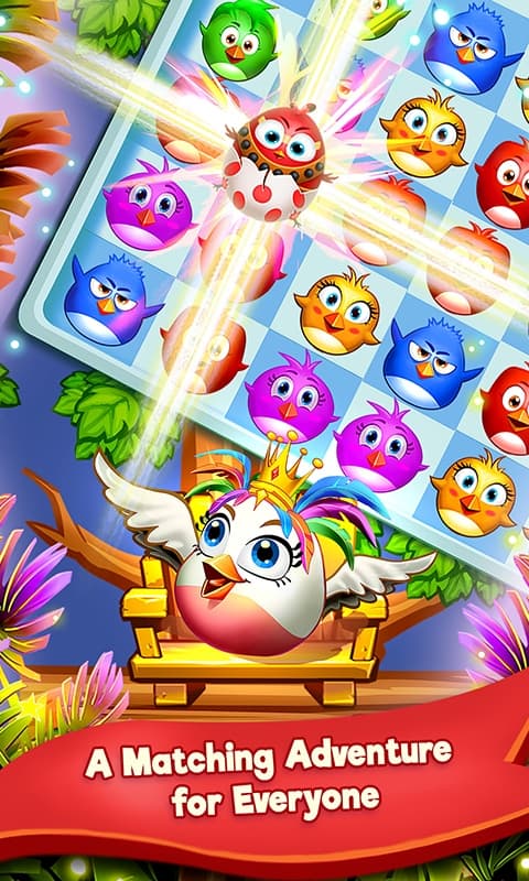 Birds Pop Mania: Match 3 Games Free screenshot 4