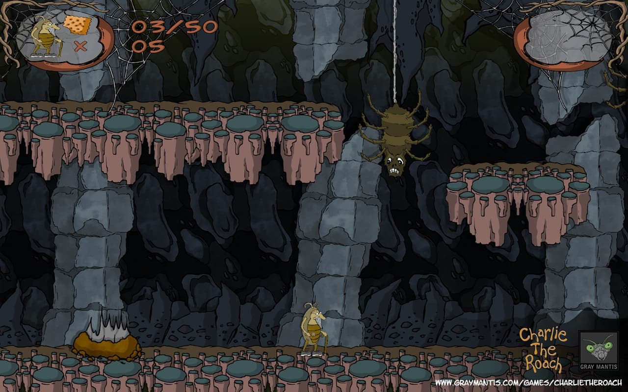 Charlie The Roach (itch) screenshot 2