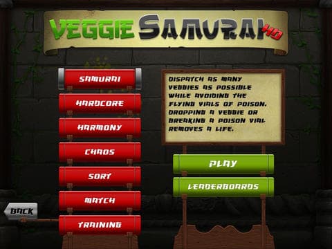 Veggie Samurai HD