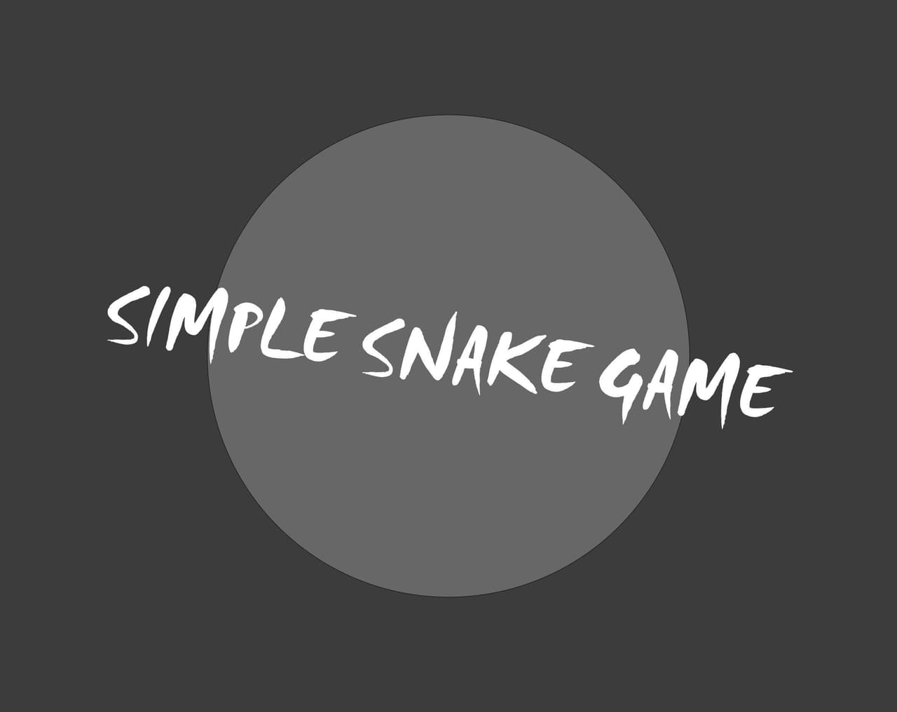 Simple Snake Game (Oktanel)