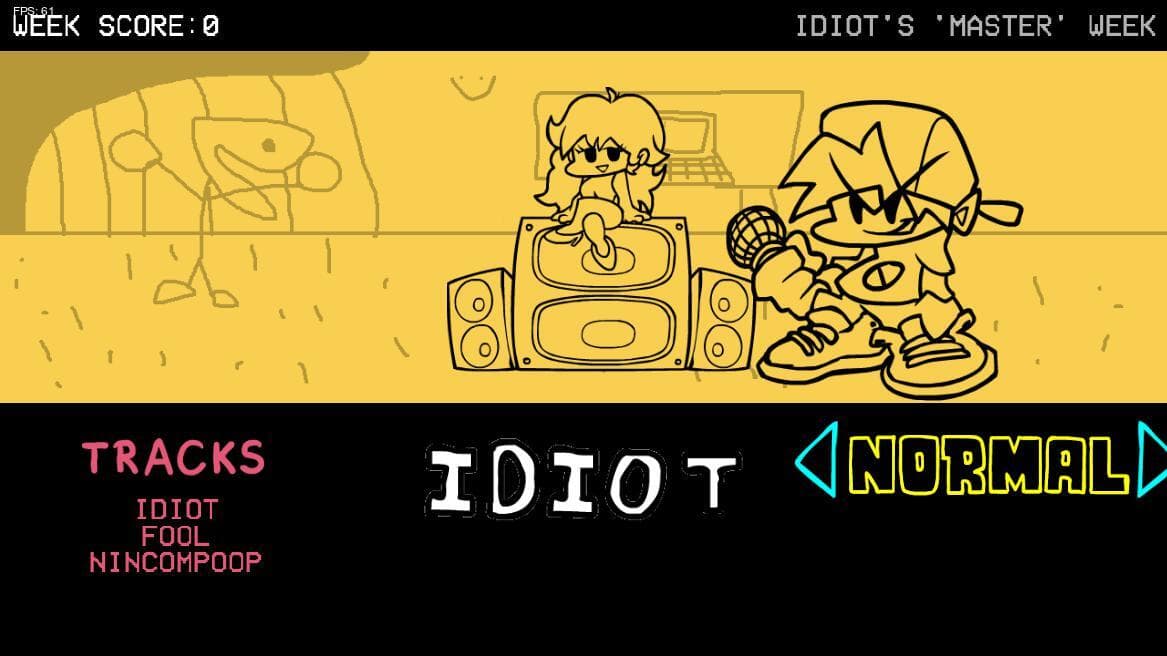 friday night funkin - vs Idiot screenshot 2