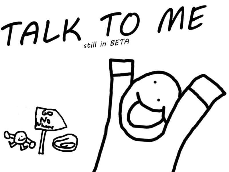TALK TO ME (HelloMat346)