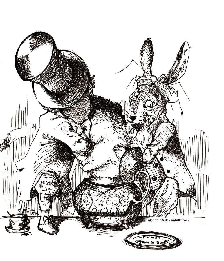 Alice in Wonderland - Tea Party Game