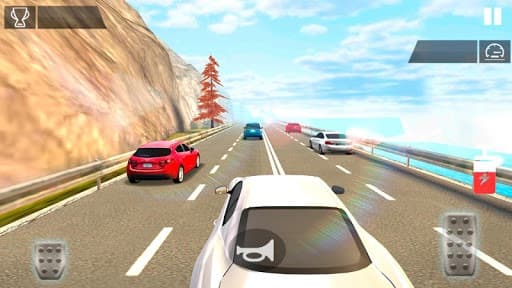 Racing in Car