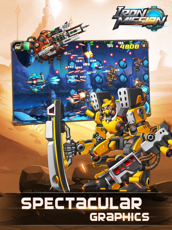 Iron Mission- classic arcade shootem up screenshot 5