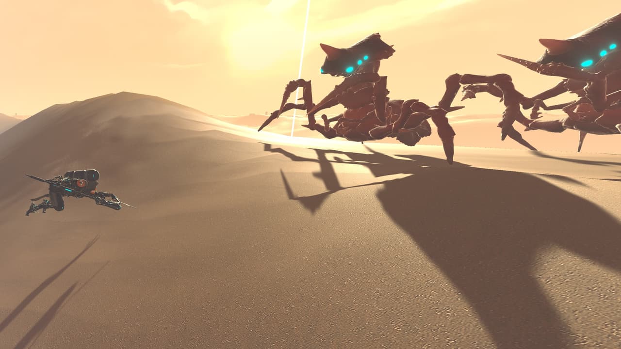 Neon Cyber Desert screenshot 2