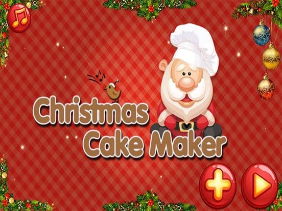Christmas Cake Maker - Santa Cooking Game screenshot 2