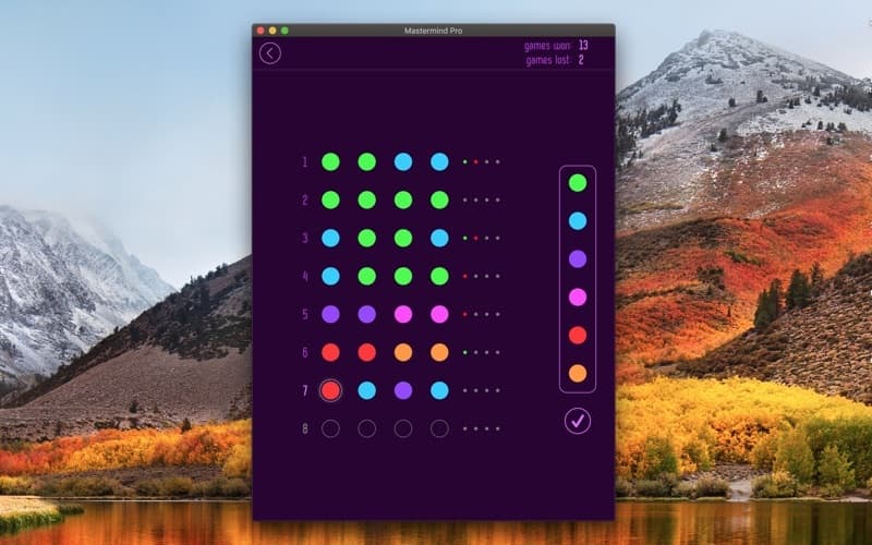 Mastermind Pro screenshot 2