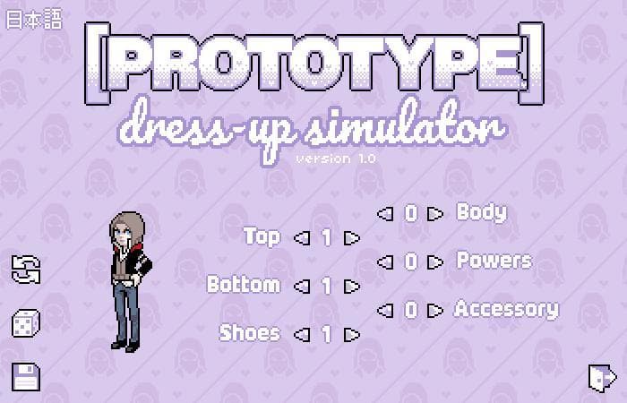 [PROTOTYPE] DRESSUP (EN/JP) screenshot 2