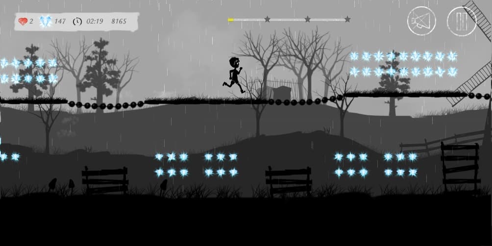 Mono Rush - 2D Endless Runner screenshot 2