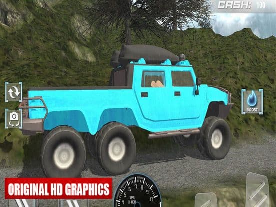 Hill SUV Driving Simulator