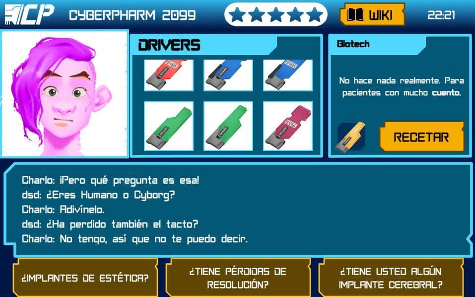Cyberpharm 2099 screenshot 4