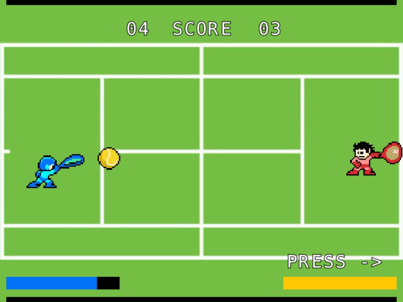 Mega Man Tennis screenshot 3