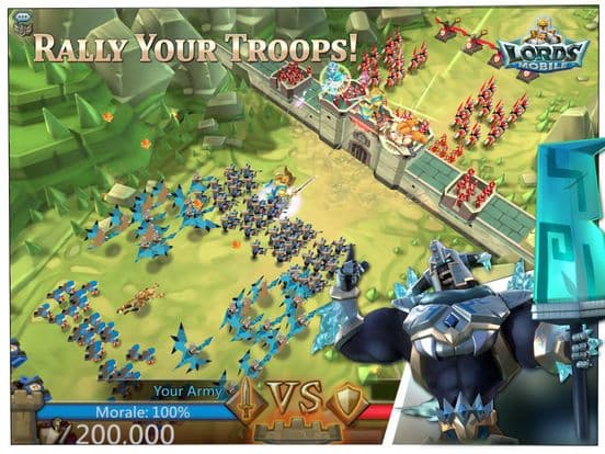 Lords Mobile: War Kingdom screenshot 4