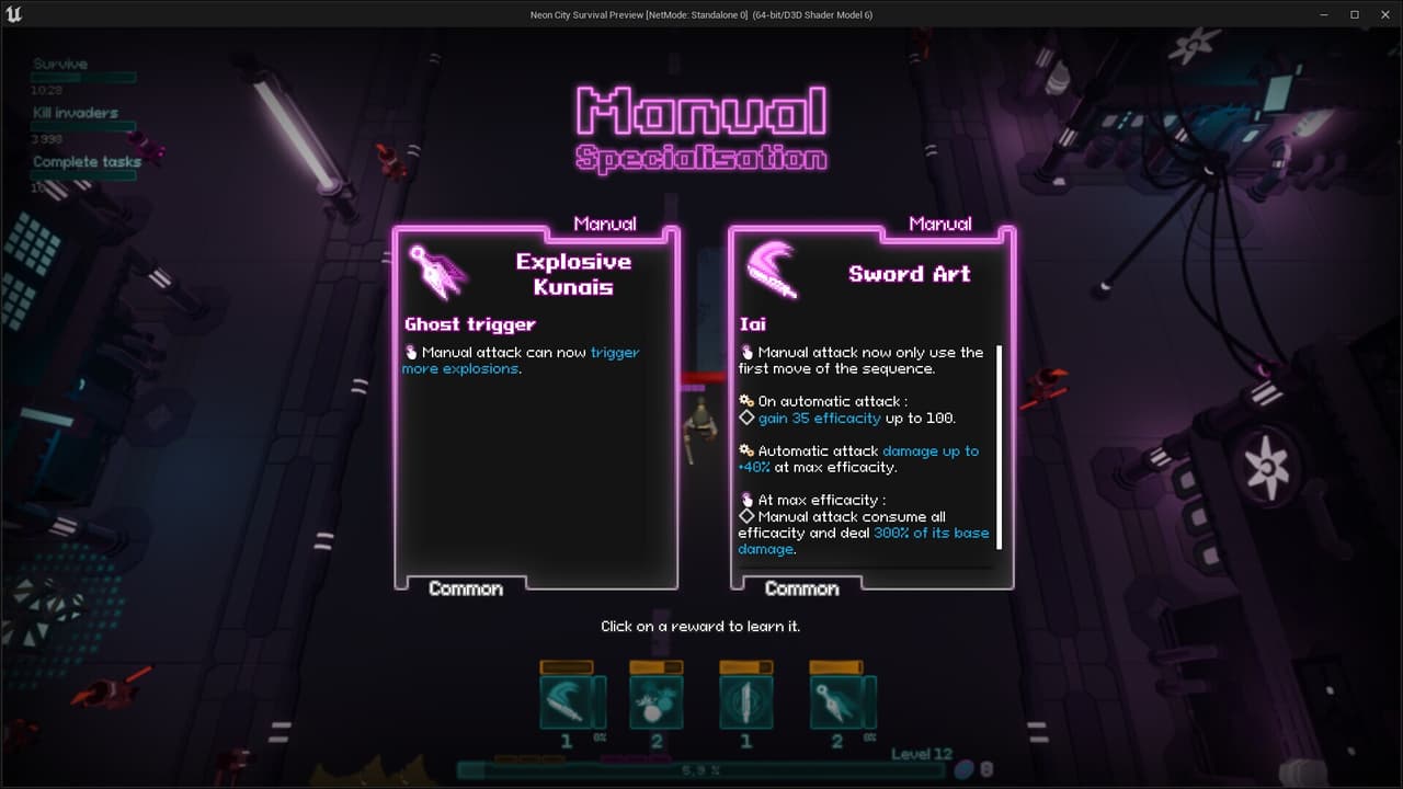 Neon City Survivor screenshot 3
