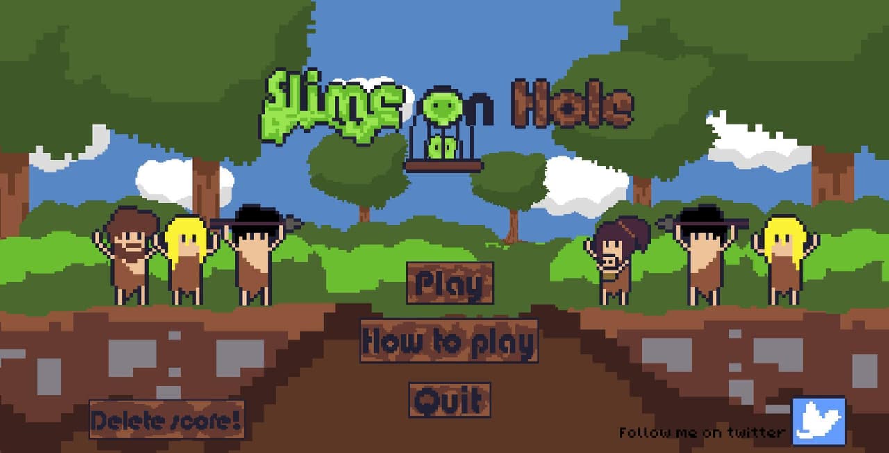 Slime on Hole screenshot 2
