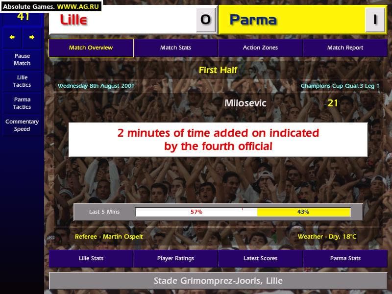 Championship Manager Season 01/02 screenshot 5