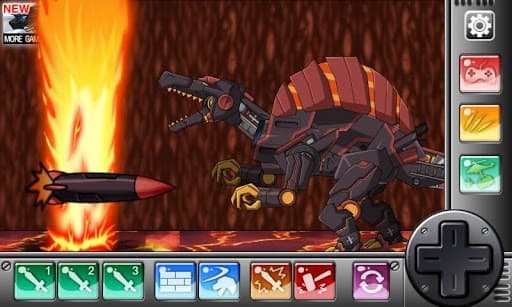 Combine! Dino Robot-MagmaSpino screenshot 5