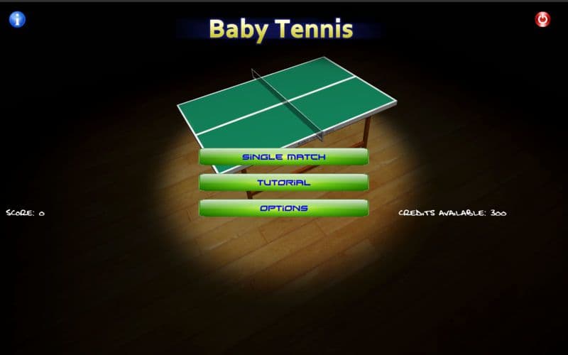 Baby Tennis Table Tennis screenshot 2