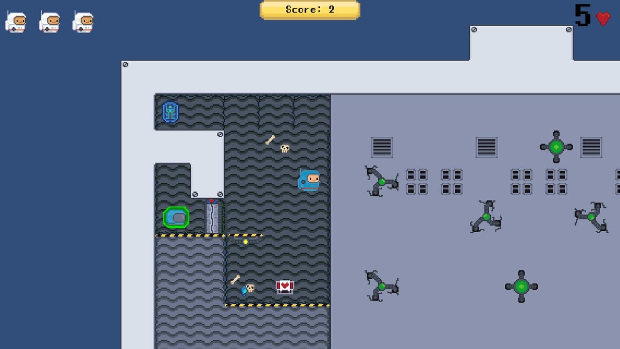 Space-Man Adventures (2D Platformer Project) screenshot 3