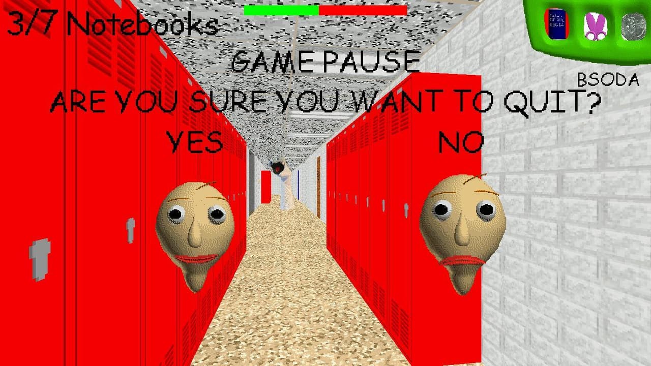 Baldi has broken his ruler screenshot 4