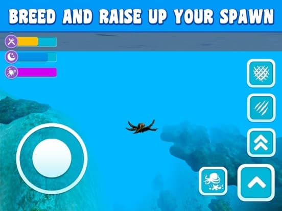 Octopus Subwater Life Simulator screenshot 4