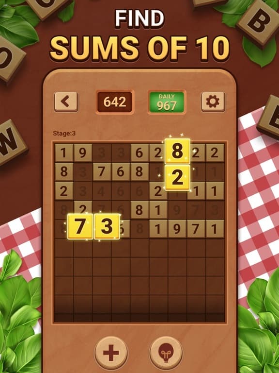 Woodber - Classic Number Game screenshot 3