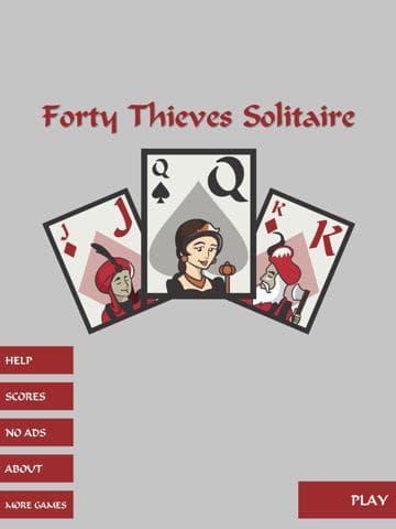 Forty Thieves Solitaire screenshot 2
