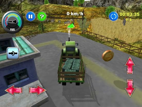 Tractor Farm Driver - Gold screenshot 3