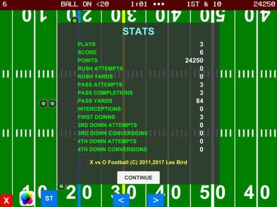 X vs O Football