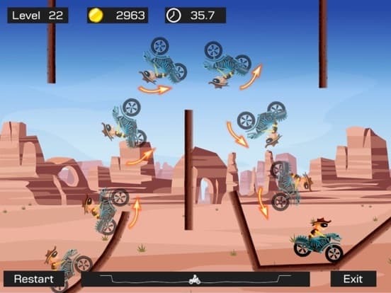 Top Bike Lite-Motorcycle Stunt screenshot 4