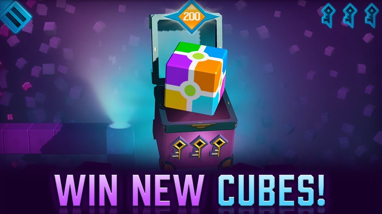 Build Way 3D Arcade retro cube runner puzzle game screenshot 4