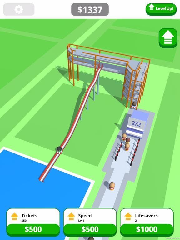 Idle Tap Splash Park screenshot 2