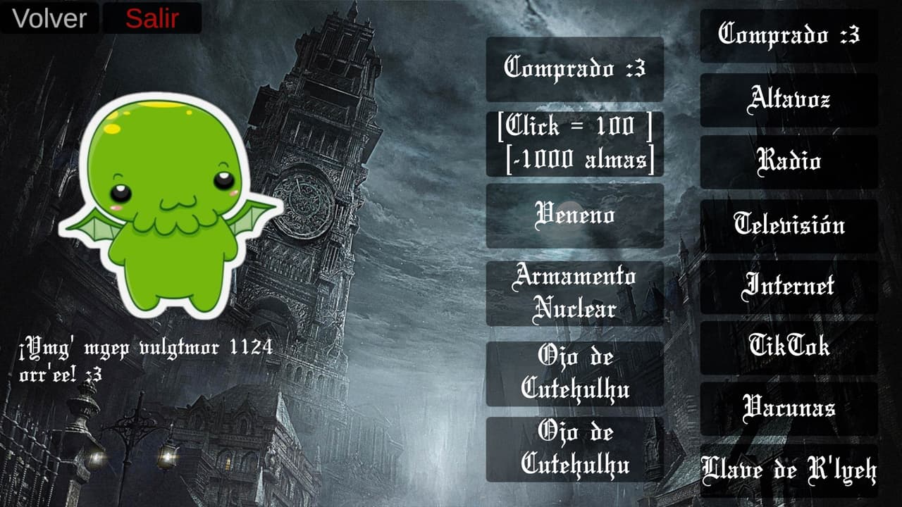 Cutehulhu clicker