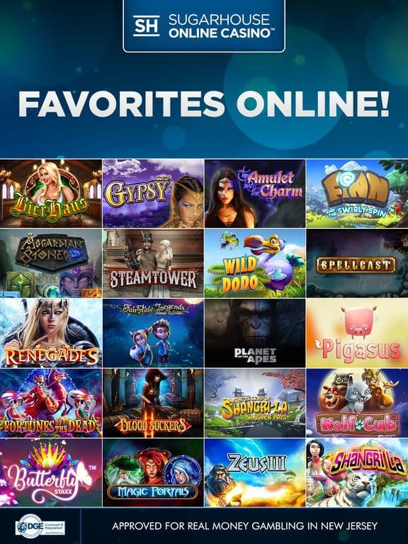 Play SugarHouse Casino Slots
