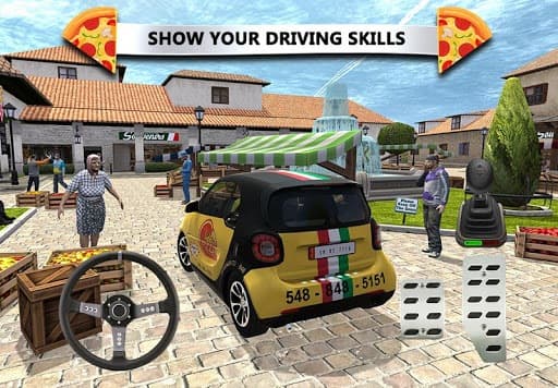 Pizza Delivery: Driving Simulator screenshot 2