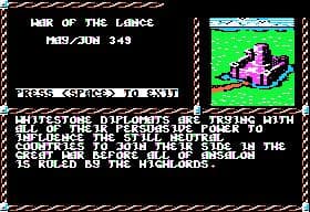 War of the Lance screenshot 2