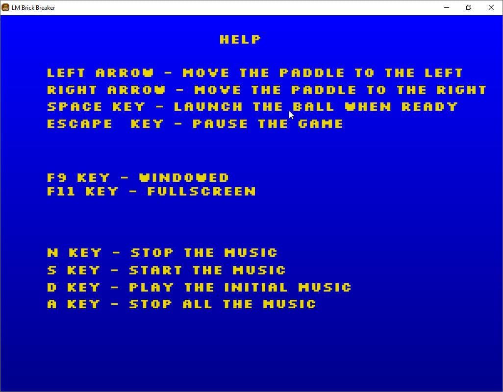 LM Brick Breaker screenshot 3