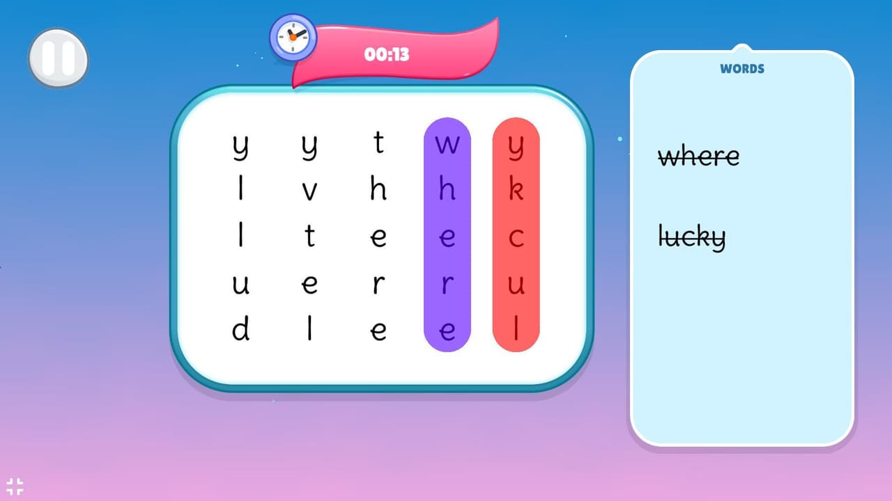 Memo Word Search screenshot 6