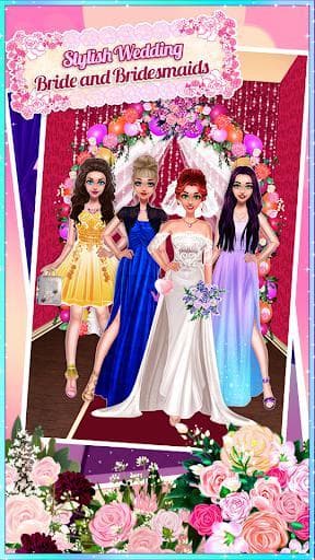 Stylish Wedding - Bride and Bridesmaids screenshot 4