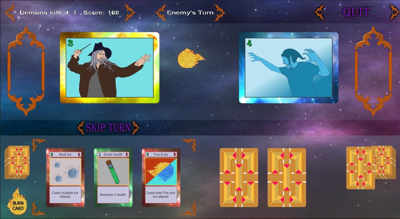 Merlins Demon War (Kateryna Bezverkha) screenshot 2